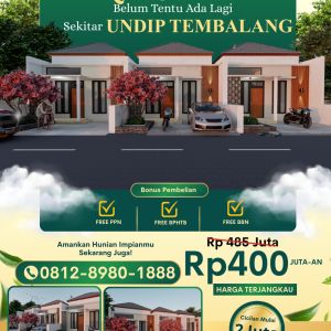 Rumah Graha Andara Land Semarang